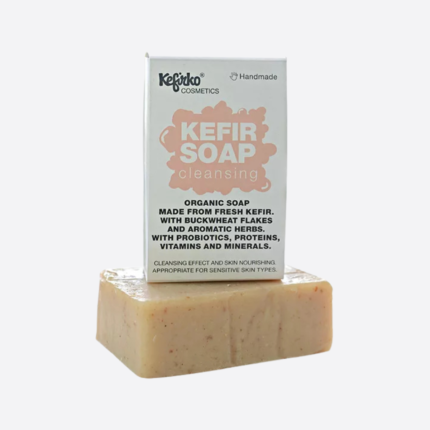 Kefir SOAP WITH BUCKWHEAT FLAKES