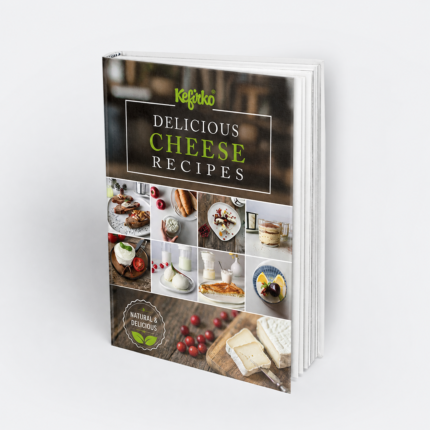Kefirko Delicious Cheese Recipes - Βιβλίο Συνταγών Τυριού και Κεφίρ 35 Συνταγές