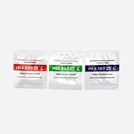 Σετ σκόνης pH buffer για ψηφιακό pH meter