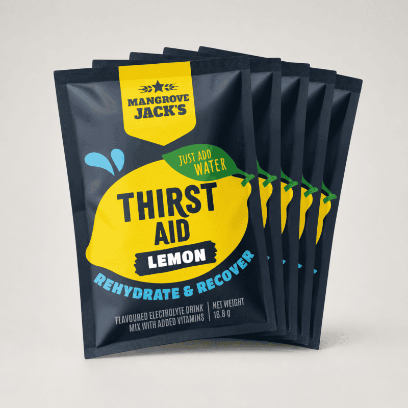 Mangrove Jack’s Thirst Aid Lemon φακελάκι ηλεκτρολυτών γεύση λεμόνι